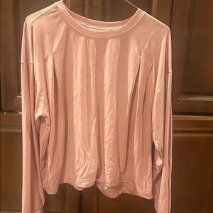 Athleta Blush Long Sleeve Top